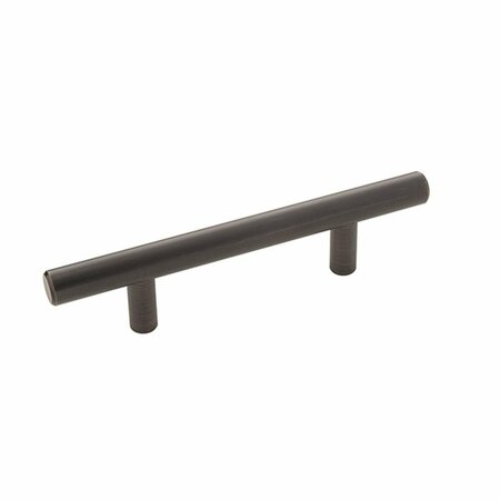 BELWITH PRODUCTS 3 in. Cabinet Bar Pull, Vintage Bronze BWHH075593 VB